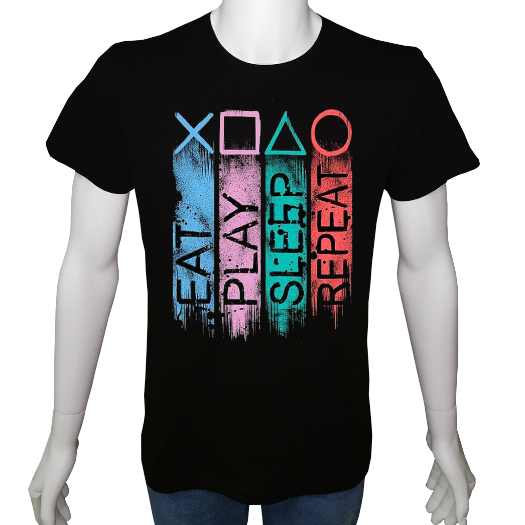 Unisex T-shirt Siyah 'PC Oyuncu/PC Oyuncu26' Baskılı