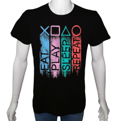 Unisex T-shirt Siyah 'PC Oyuncu/PC Oyuncu26' Baskılı