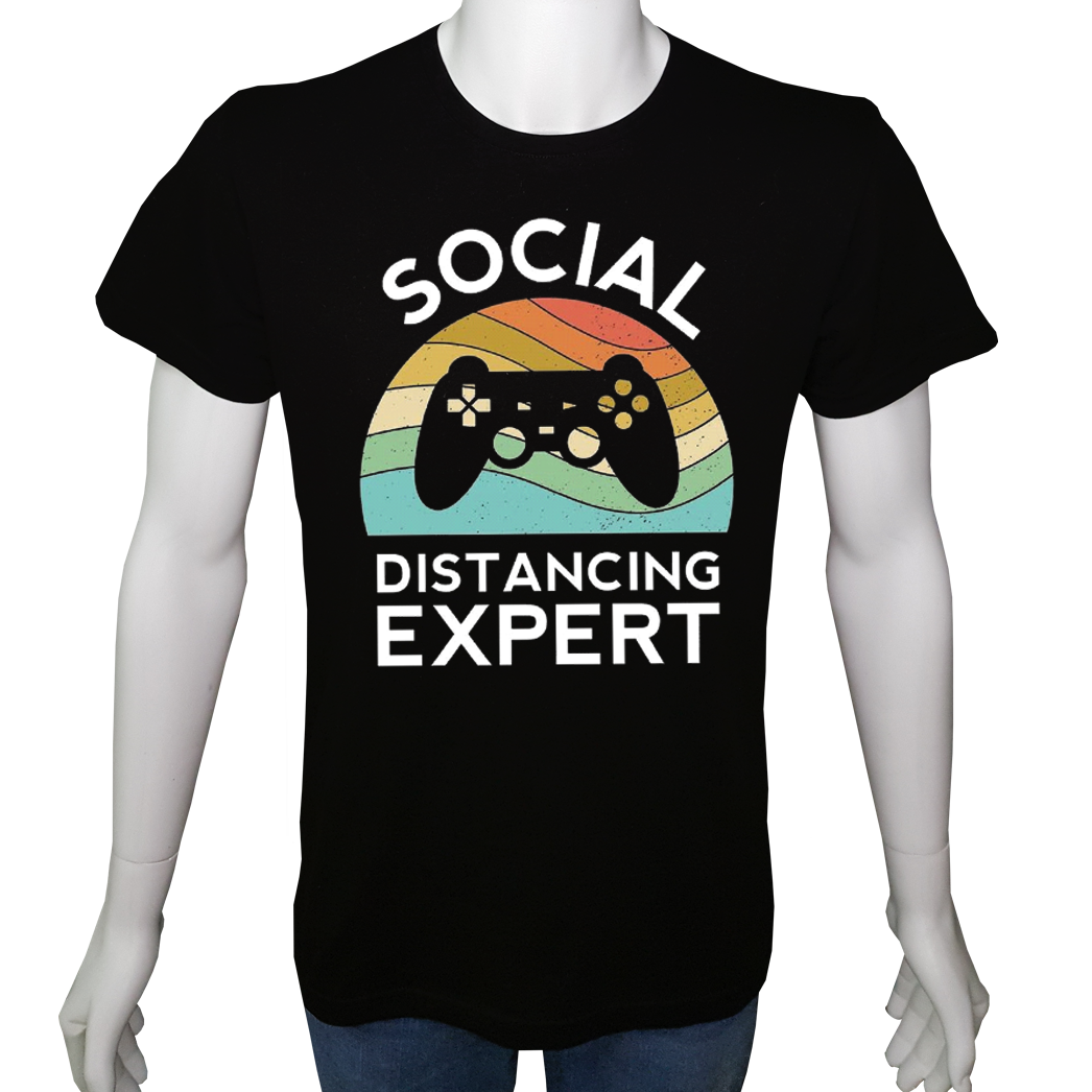 Unisex T-shirt Siyah 'PC Oyuncu/PC Oyuncu28' Baskılı
