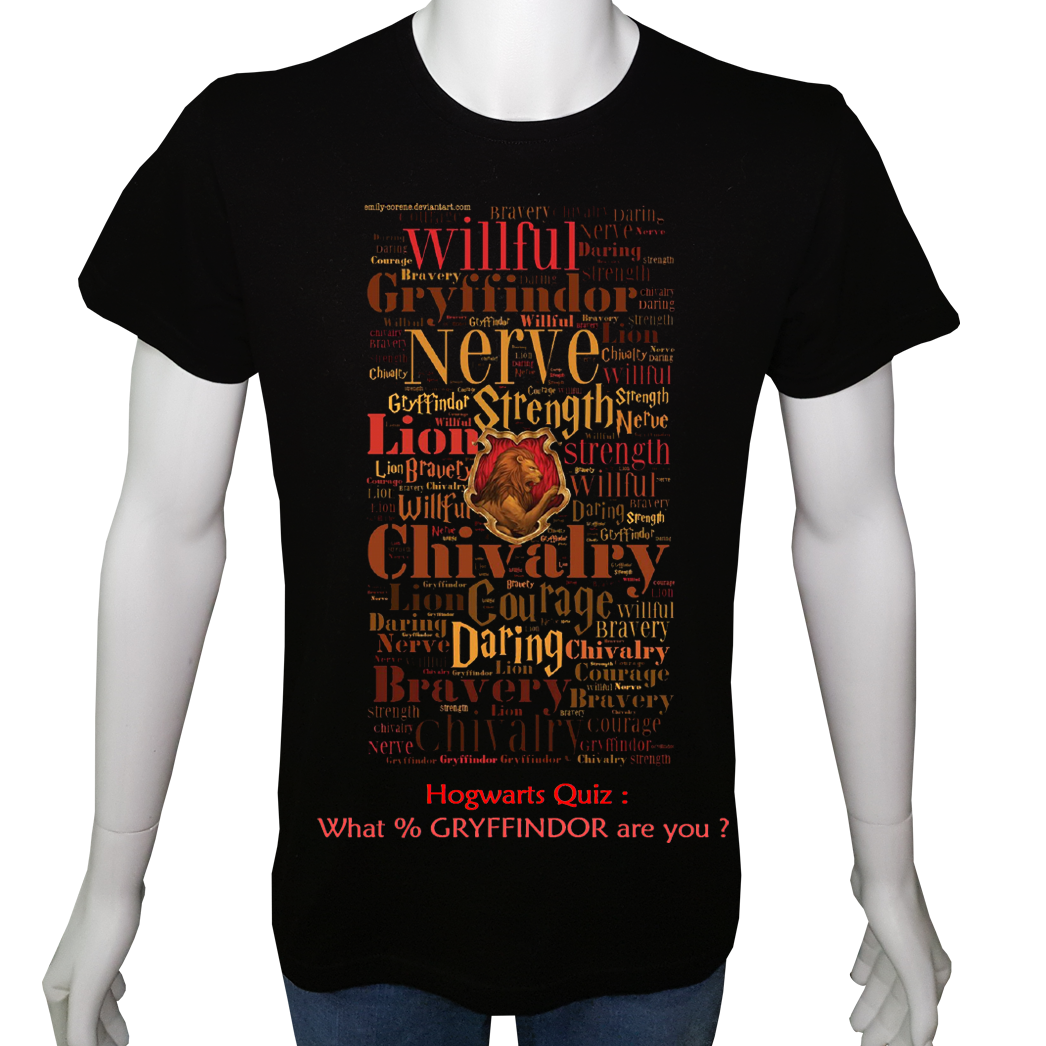Unisex T-shirt Siyah 'Sinema&Dizi/HarryPotter3' Baskılı