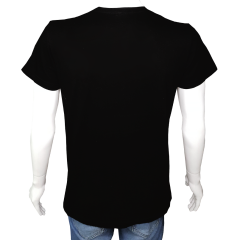 Unisex T-shirt Siyah 'Din&İnanç / Beni sadece Allah yargılayabilir' Baskılı