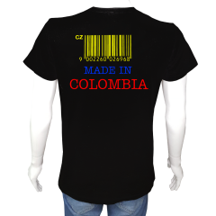 Unisex T-shirt Siyah 'Ünlüler / Escobar2' 2Baskılı