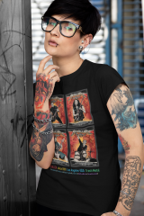 Unisex T-shirt Siyah 'Müzik / Metallica3' 2Baskılı