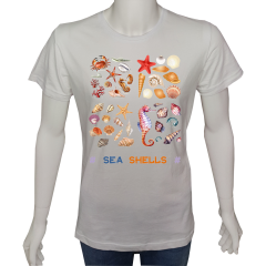 Regular Unisex T-shirt Beyaz 'Ülke&Şehir / Yaz Tatili1' Baskılı