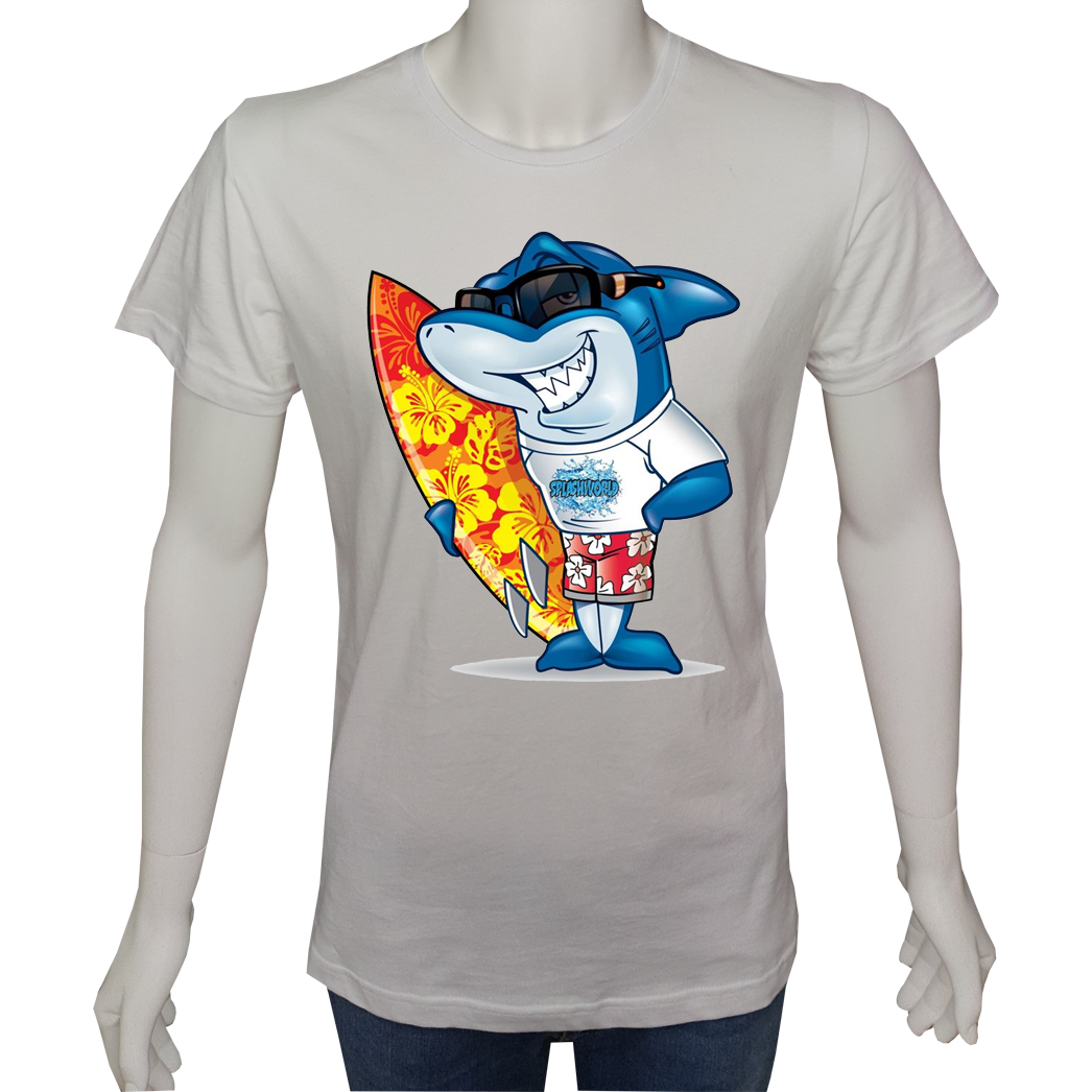 Regular Unisex T-shirt Beyaz 'Ülke&Şehir / Yaz Tatili3' Baskılı