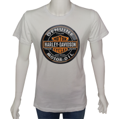 Unisex T-shirt Beyaz 'Moto / Moto2' Baskılı