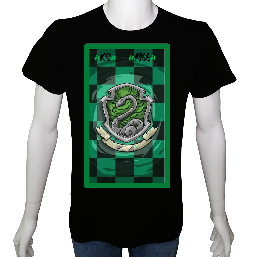 Unisex T-shirt Siyah 'Fanatik Taraftar/KS1' Baskılı