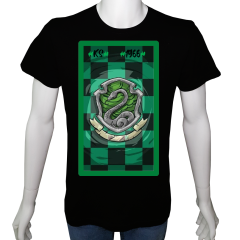 Unisex T-shirt Siyah 'Fanatik Taraftar/KS1' Baskılı