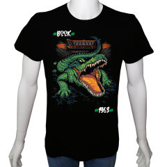 Unisex T-shirt Siyah 'Fanatik Taraftar/BS2' Baskılı