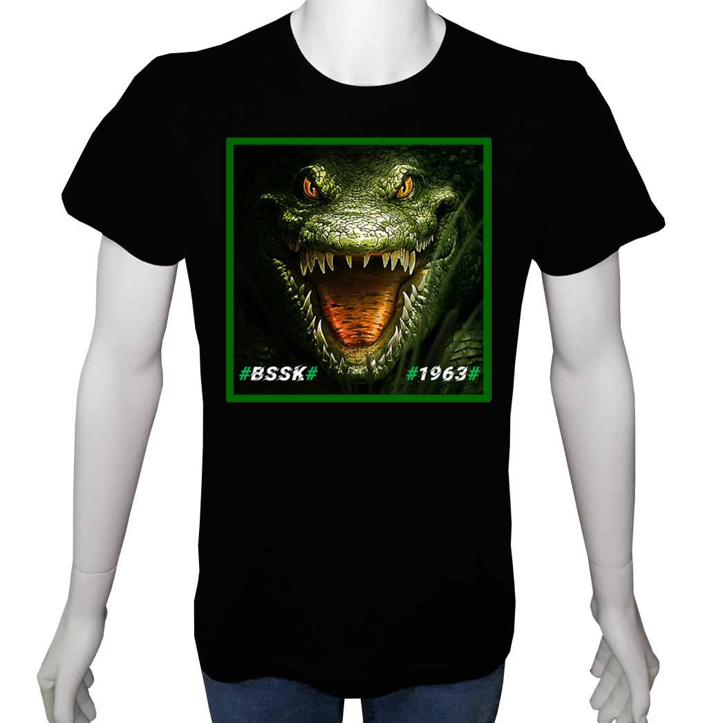 Unisex T-shirt Siyah 'Fanatik Taraftar/BS3' 2Baskılı