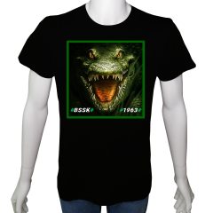Unisex T-shirt Siyah 'Fanatik Taraftar/BS3' 2Baskılı