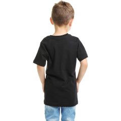 Çocuk T-shirt Siyah 'Hayvanlar2' Baskılı